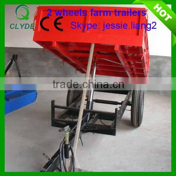 High quality professional double axles for farm trailer hot sale