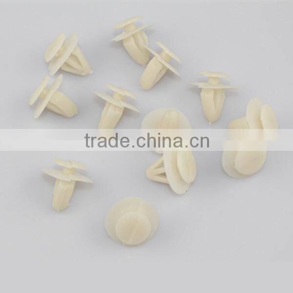 Good Quality White Auto Car Fastener plastic clip for car ZX0709 Made In China