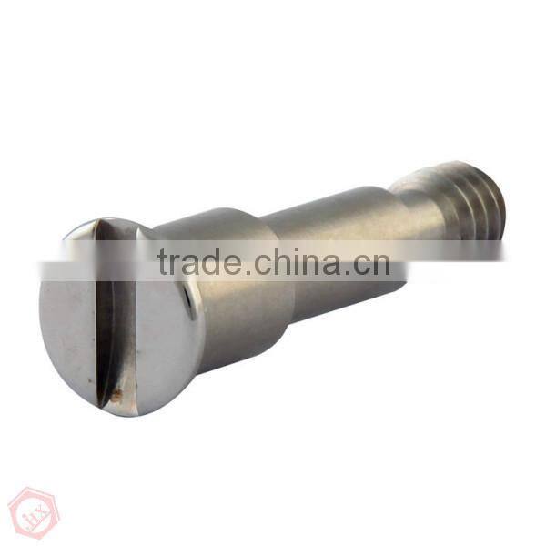 Stainless steel yellow Zinc plated cnc parts for Auto ignition part