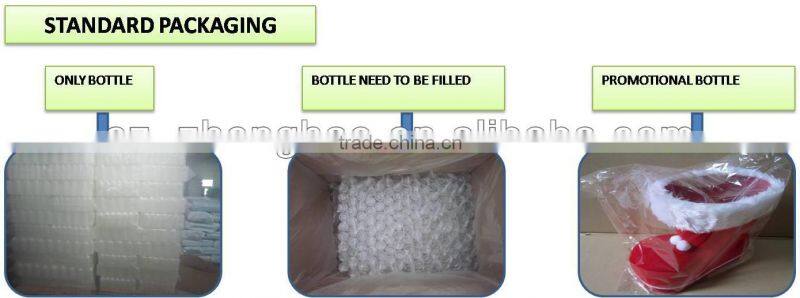 PCTG Plastic Hot Filling Bottle with Color Changed Design