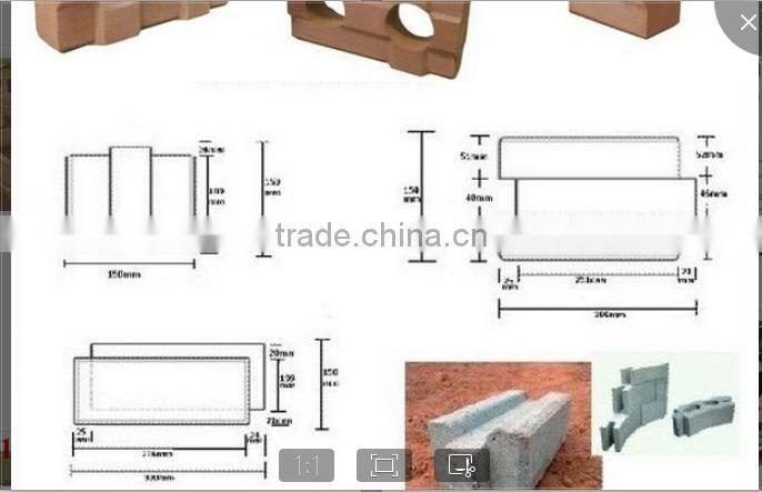 Manual Block Making Machine, interlock brick making machine,eco brava clay brick machine