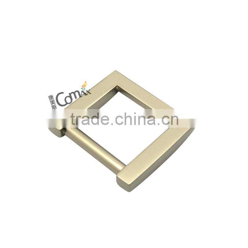 Zinc Alloy Pearl Nickle Square Metal Ring For Bags