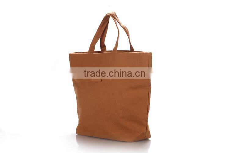 China supplier Newest Design Useful Waterproof canvas foldable women shopping bag for small qty