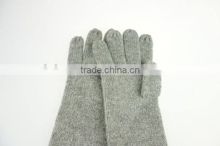 Top grade hot sale winter wool knitted glove for adult