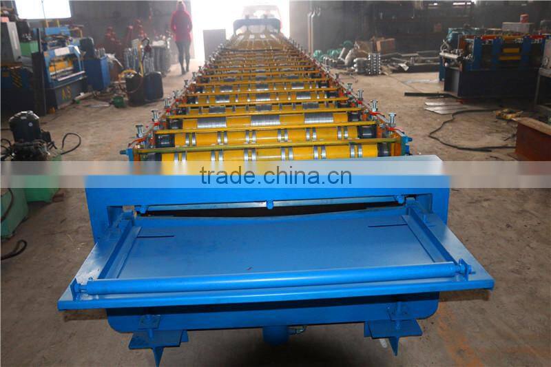 High Quality ZT688 720 Metal Floor Decking Roll Forming Machine
