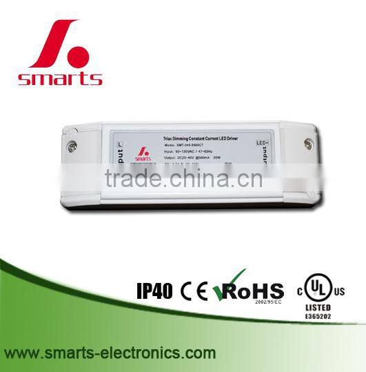 led power supply 10w 14w 19w 320ma led triac dimmable driver for led indoor light