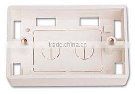 Taiwan Manufacturer Single Gang Mounted Back Boxes for Wall Outlets and Faceplates