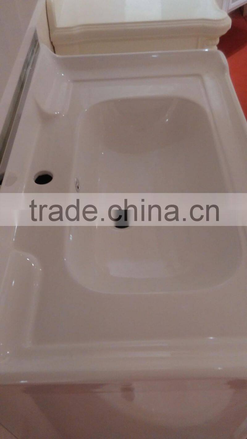 kangchen Touch Lamp solid wood bathroom cabinet modern