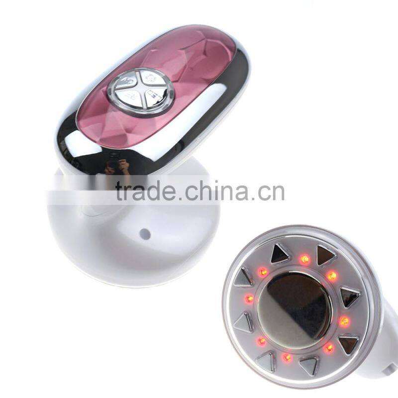 Promoton handheld mini led rf 3 in 1 ultrasonic slimming device for sale