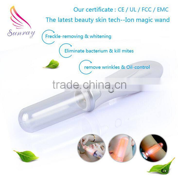 Home use electric facial massage wand vaporizer facial equipment beauty machine