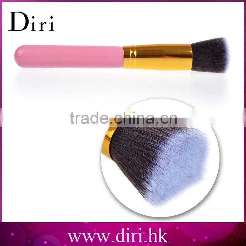 Private label 10pcs synthetic kabuki professional makeup brushes