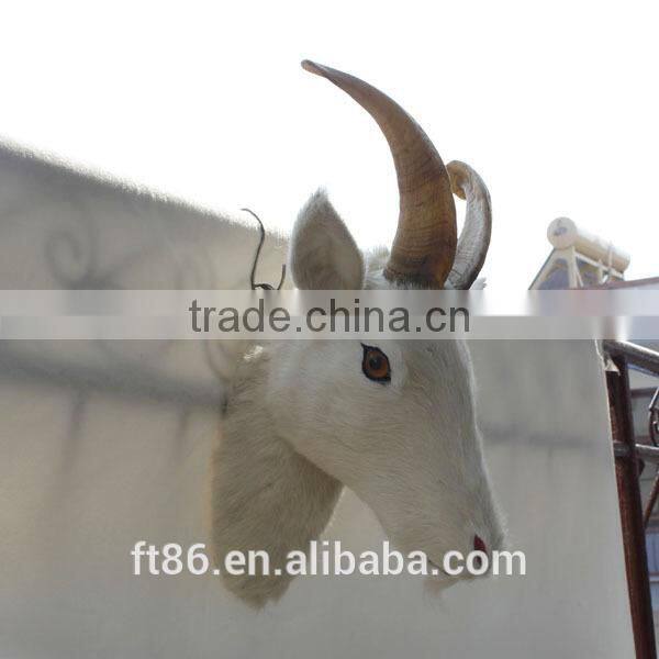 custom unstuffed big goat horns sale, plush animal horns