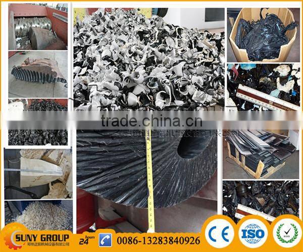 New Design Double Shaft Car Engines Shredding Machine Price