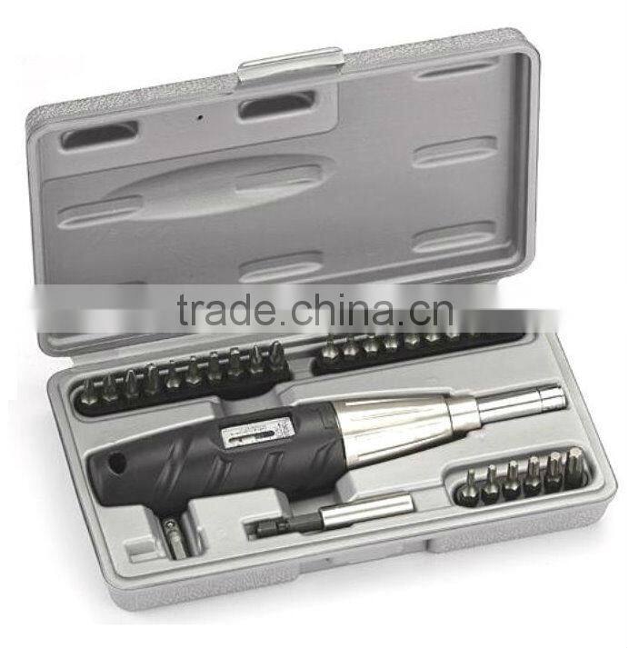 Taiwan Made High Quality 1-4Nm Torque Screwdriver with 28 Bits Professional Torque Screwdriver Set