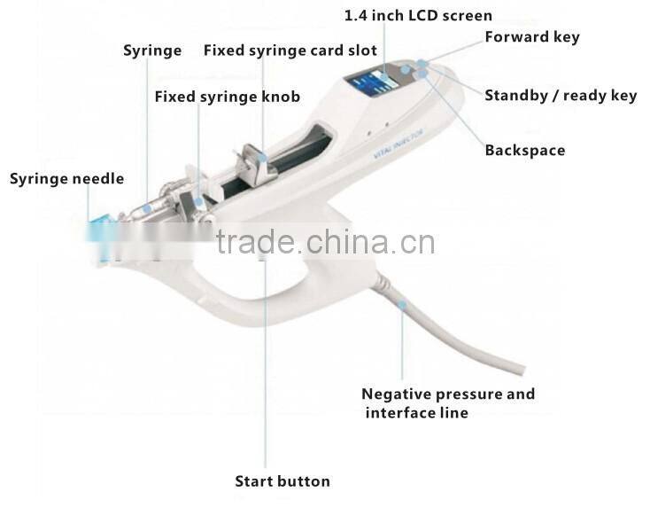Professional Vital Injector Low Prices Private Label Skin Care Mesotherapy Gun.