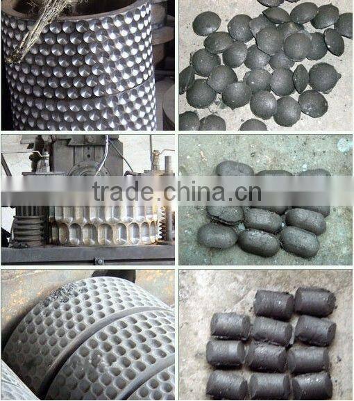Charcoal briquette making machine