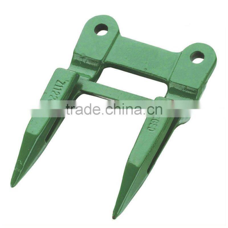 double finger for harvester