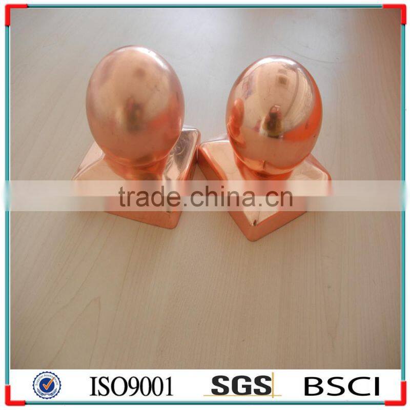 Decorative fence post caps