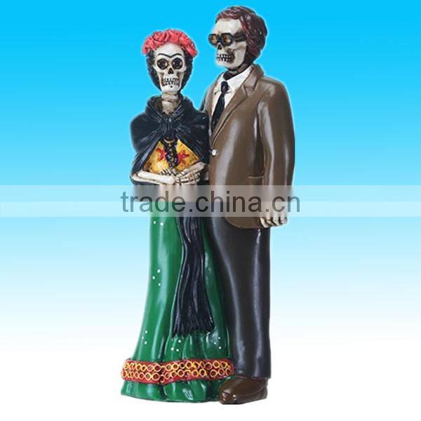 best selling fashion hand painted polyresin valentines gift