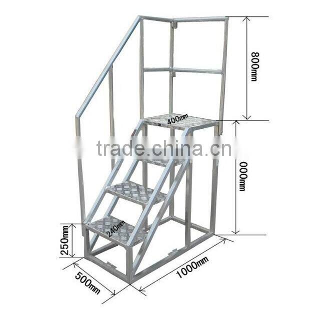 Long ladder Aluminum alloy folding ladder