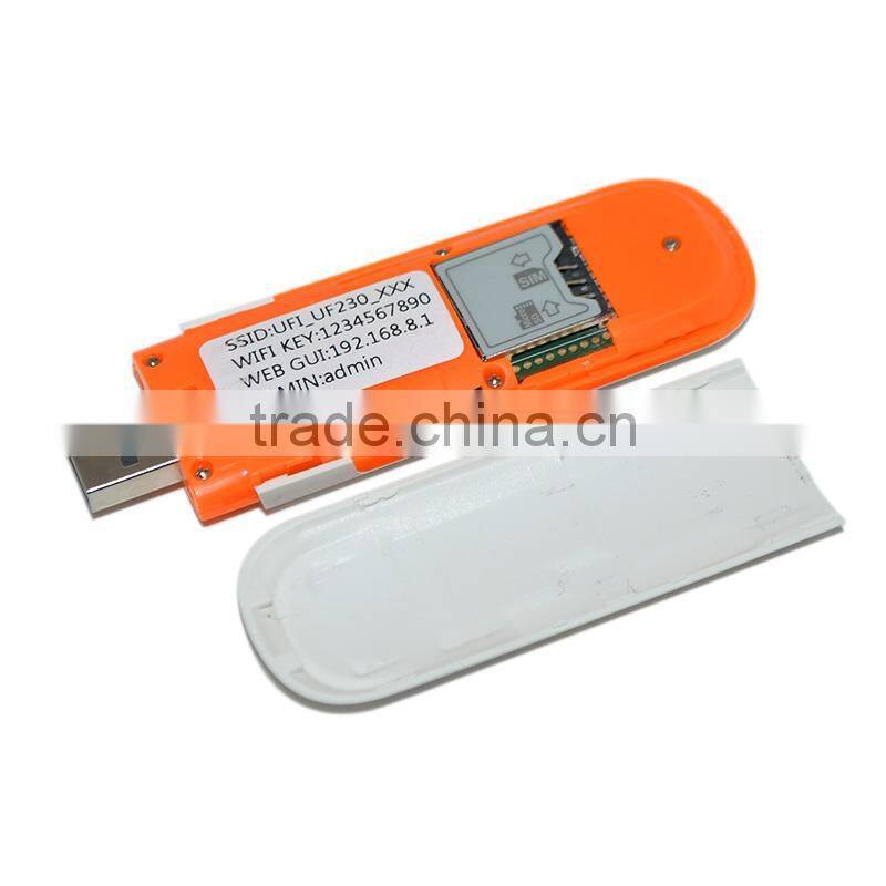 Portable USB 3G WiFi Modem 7.2Mbps Unlock Hotspot Wireless SIM card modem 3G wifi Dongle Support WCDMA/EDGE HSPA