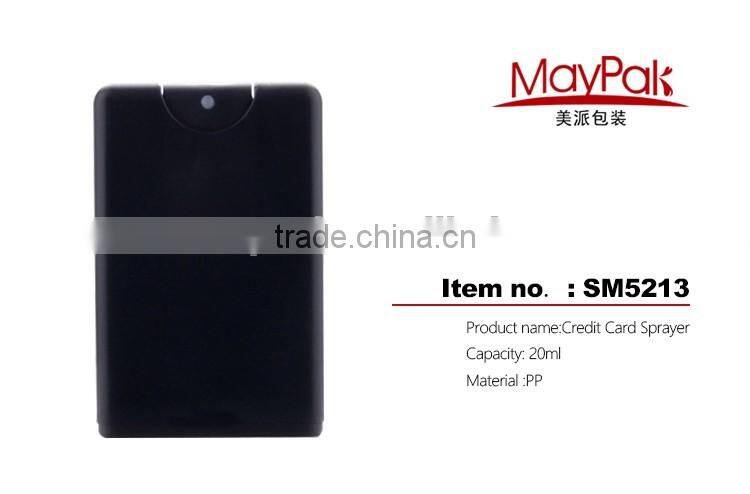 20ml credit card spray flat mist perfume bottle stand sanitizer