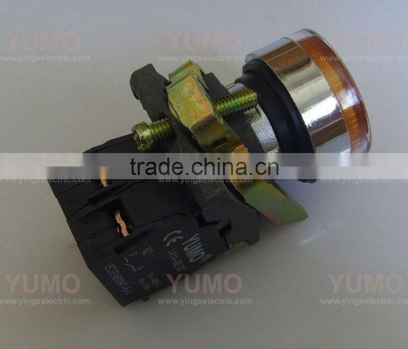 Push button switch LAY4-BW3561 24V YELLOW