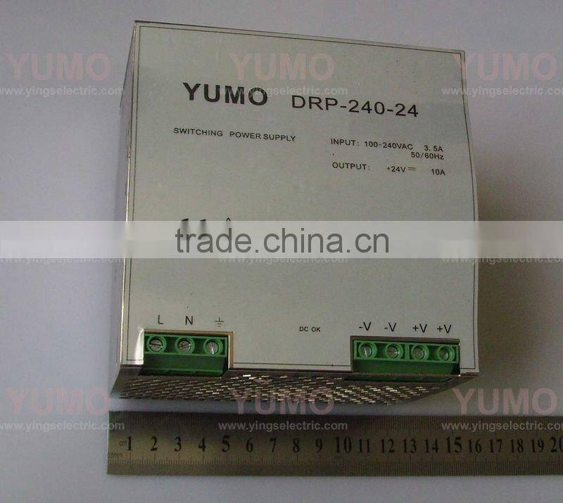Din rail series switching power supply 240W DR-240-24