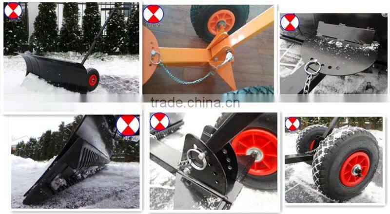 Snow Pusher/Snow Mover With Wheels
