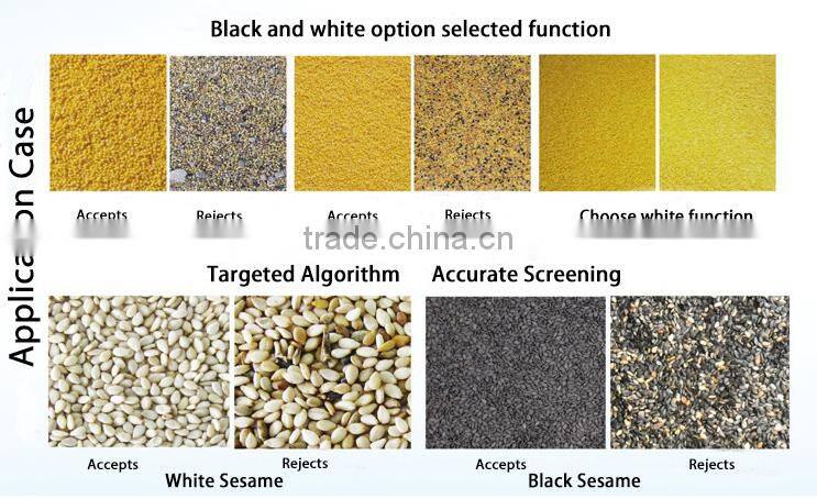China Manufacture CCD rice color sorter machine / ccd camera color sorter