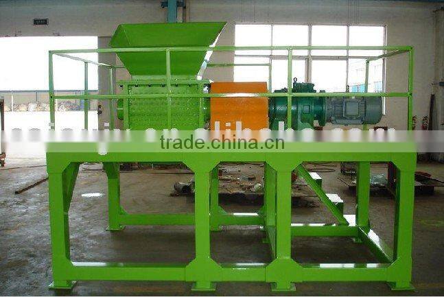 CE TUV double shaft shredder