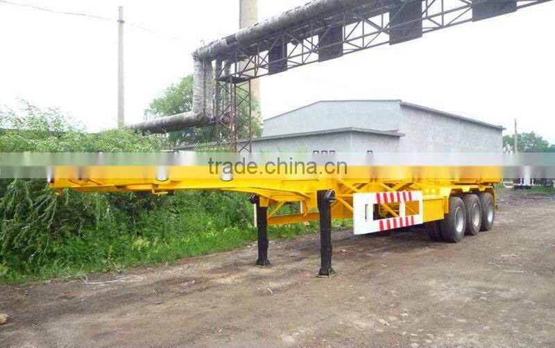 2-axle/3-axle flatbed semi-trailer