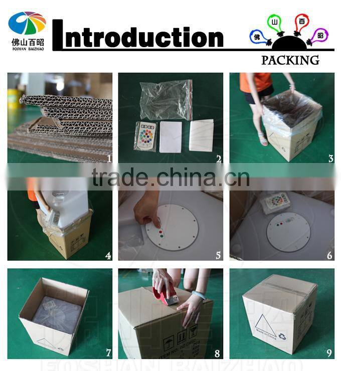 roto molded box made of LLDPE