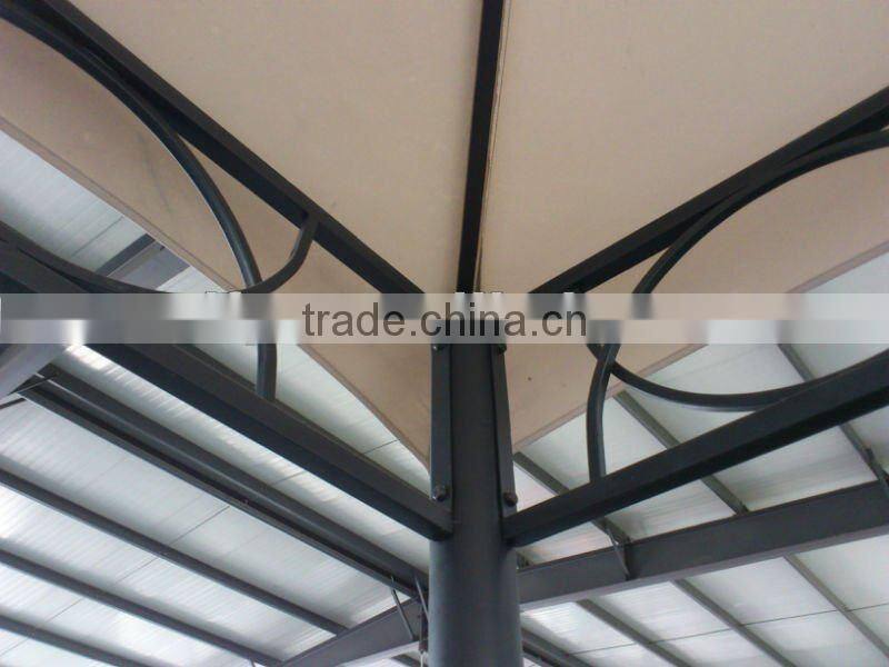 Garden Pavilion with Curtain