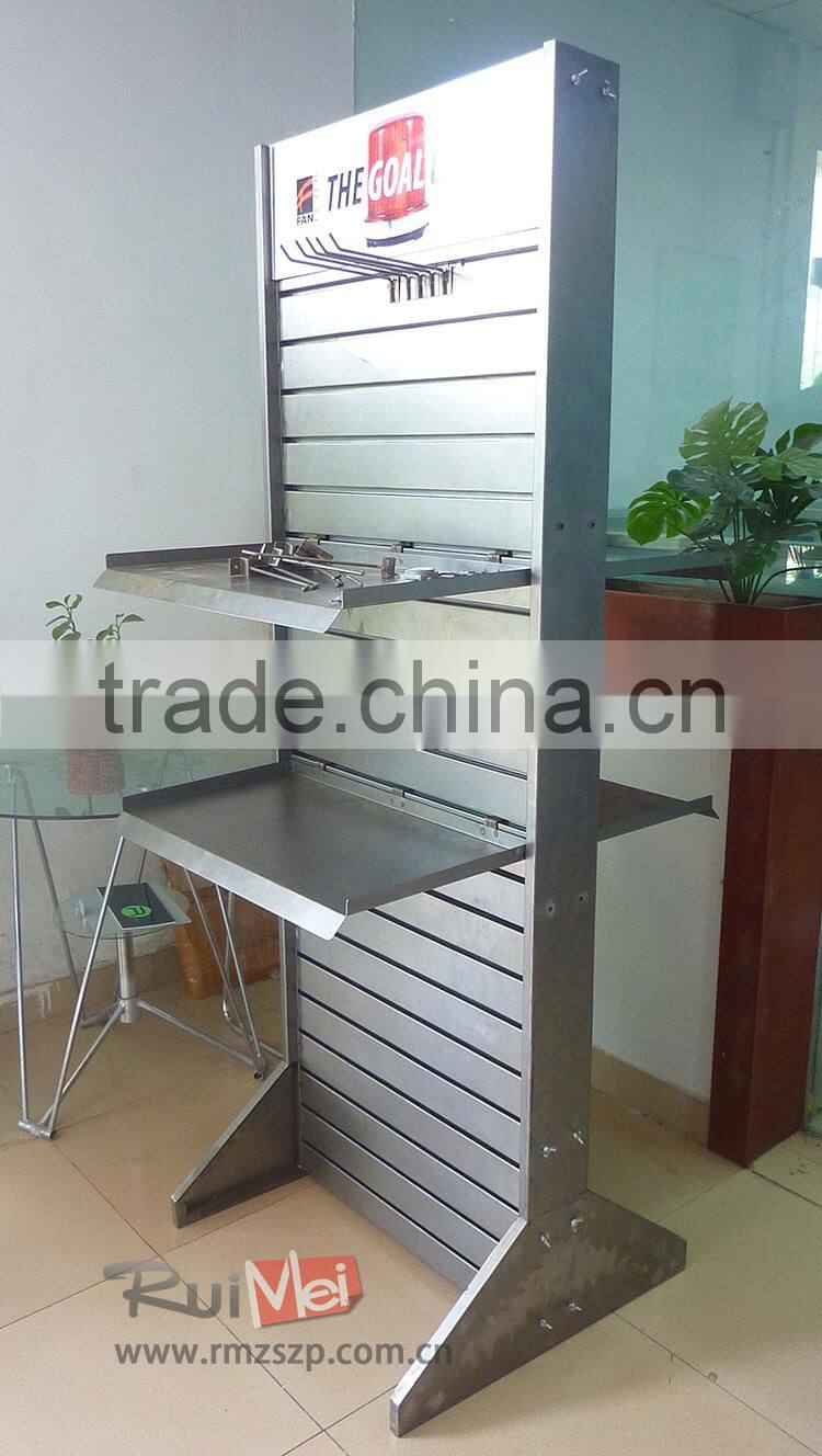 useful metal shopping mall display stand