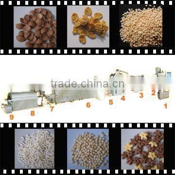 300Kg/h Corn flakes snack food machine