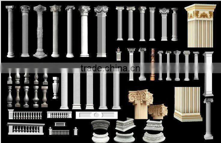 Marble Roman Round Wedding Pillar