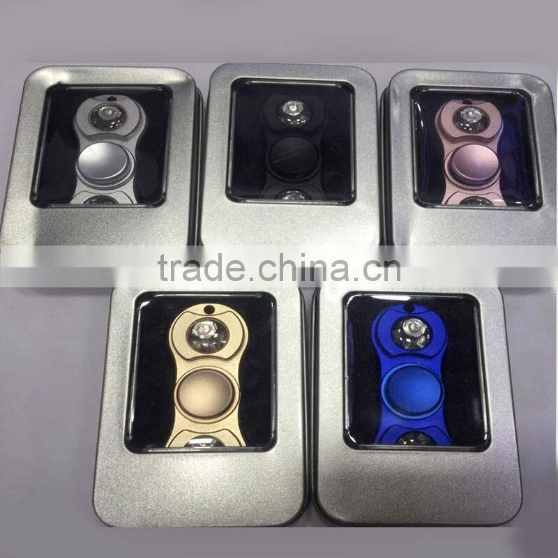 Factory direct supply fidget spinner toy with led light