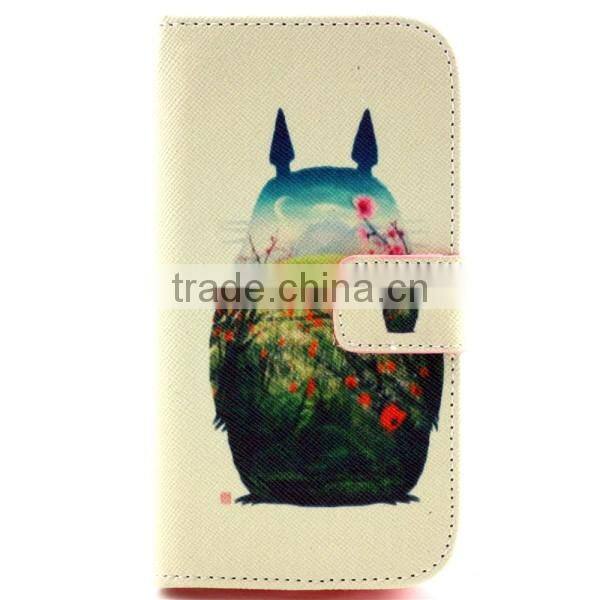 Cute Cartoon PU Leather Flip Book Stand Wallet Cover Case For Samsung Galaxy 9300