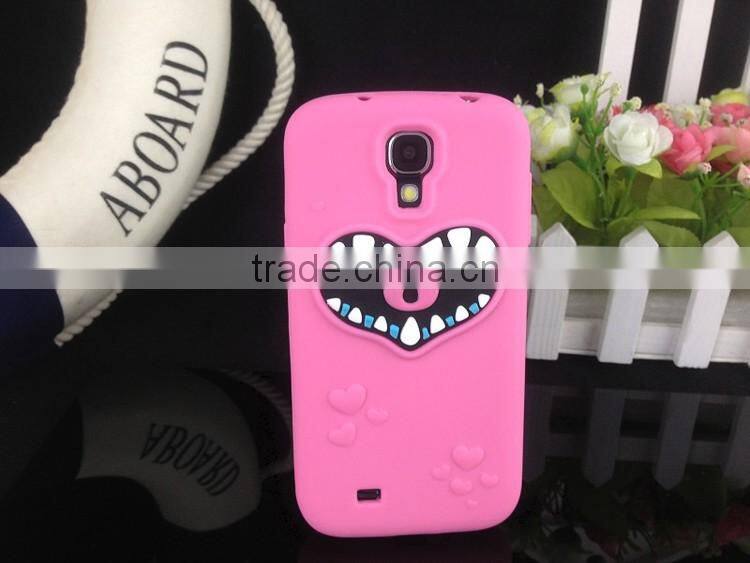 Silicone material phone shell soft cheap phone case multicolor back covers for Samsung S4