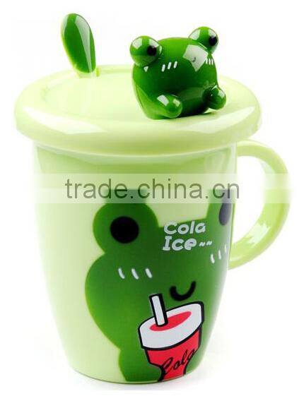 Supply fashion creative plastic cartoon animal cup