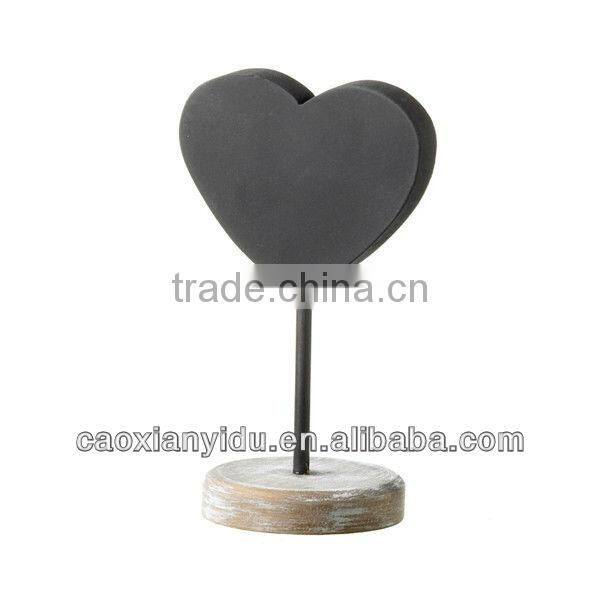 double sided wood chalkboard