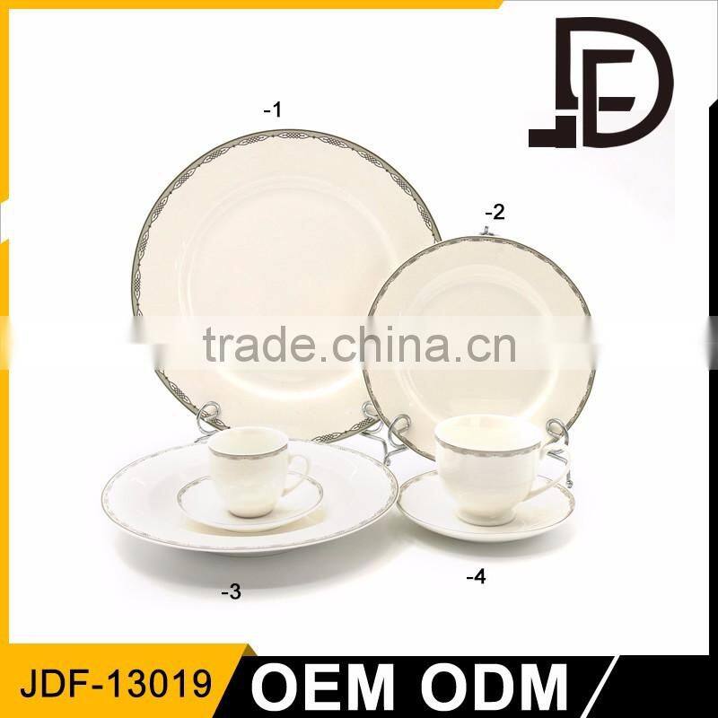 Drinkware ceramic porcelain italian porcelain dinnerware, white italian dinnerware