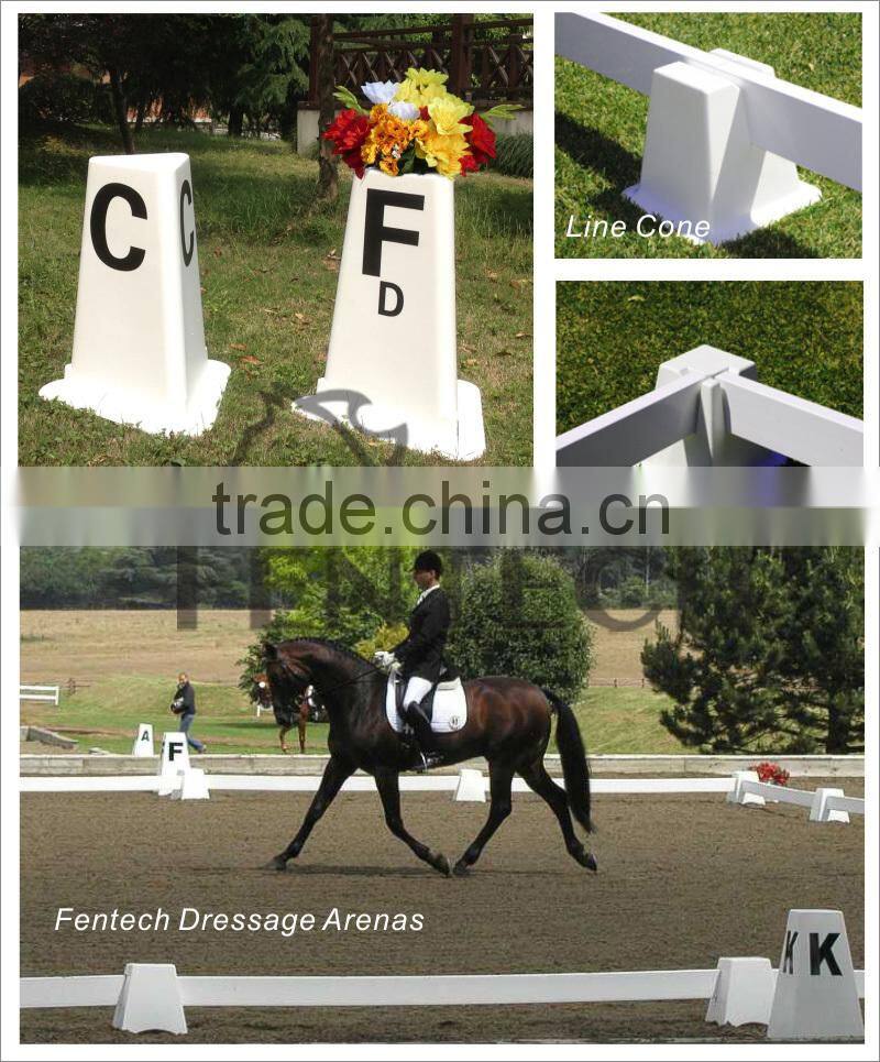 Fentech Brand 12PCS per set Dressage Arena Letter Cone