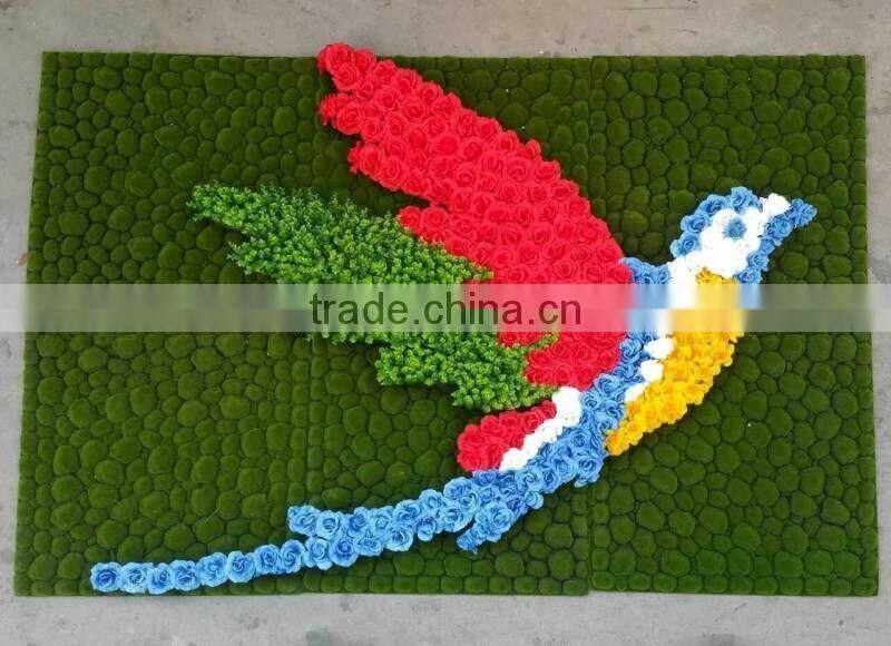 milan grass wall greenery fake assorted plant wall