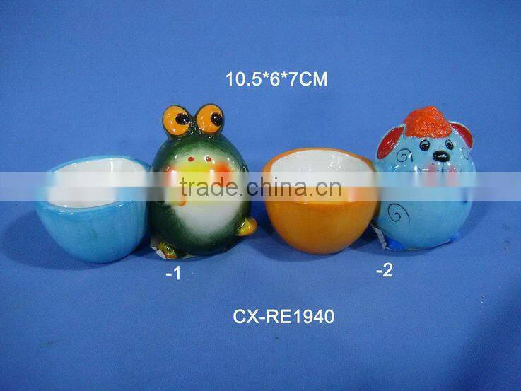 ceramic egg cup-Childen's dinnerset dinnerware for kids fancy dinnerset for kids-egg holder-egg stand