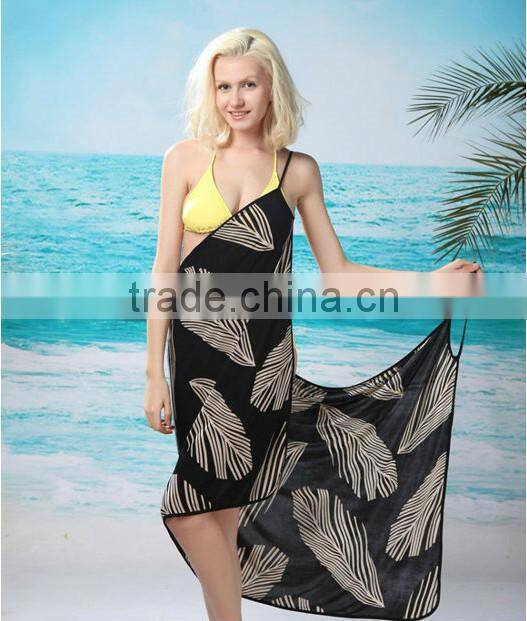 Hot selling Easy wearing Sexy Beach Wrap around skirt