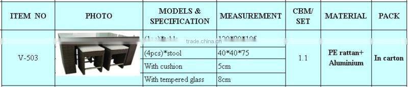 outoor wicker bar stool