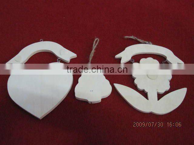 Unique Multi-function Display Wooden Hanging Shelf