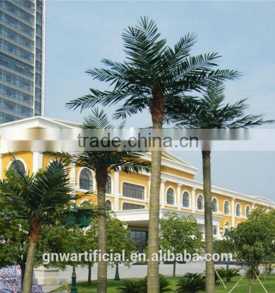 Plastic Indoor Artificial Coconut Palm Tree Size Between 2m and 10m Factory Wholesale